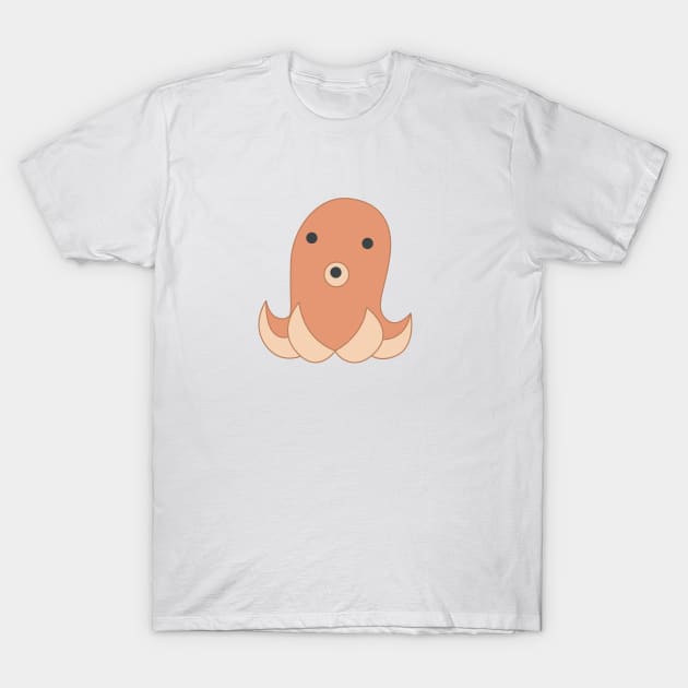 A Place Further Than The Universe Hinata's Octopus Shape Sausage T-Shirt by aniwear